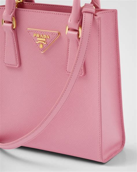 prada saffiano cuir pink|Prada petal pink saffiano.